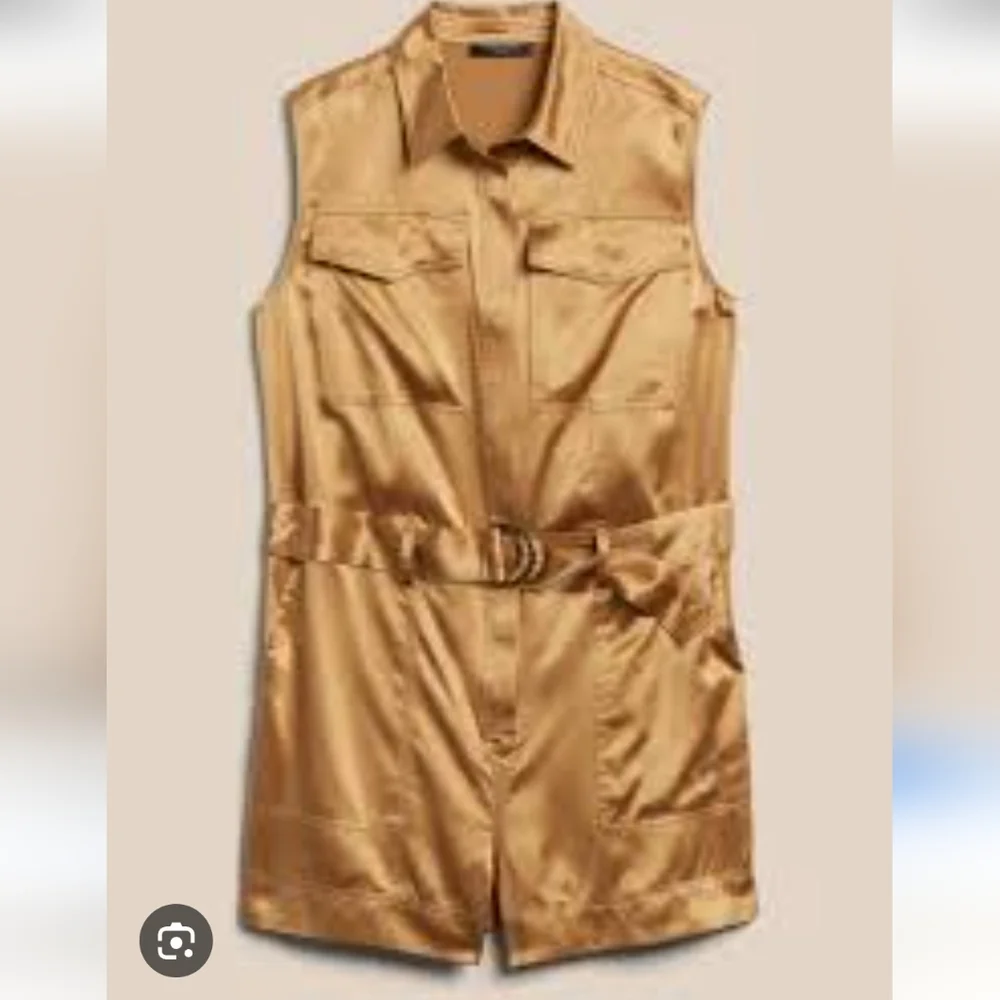 Banana Republic Daydream Silk Romper - Picture 2 of 10